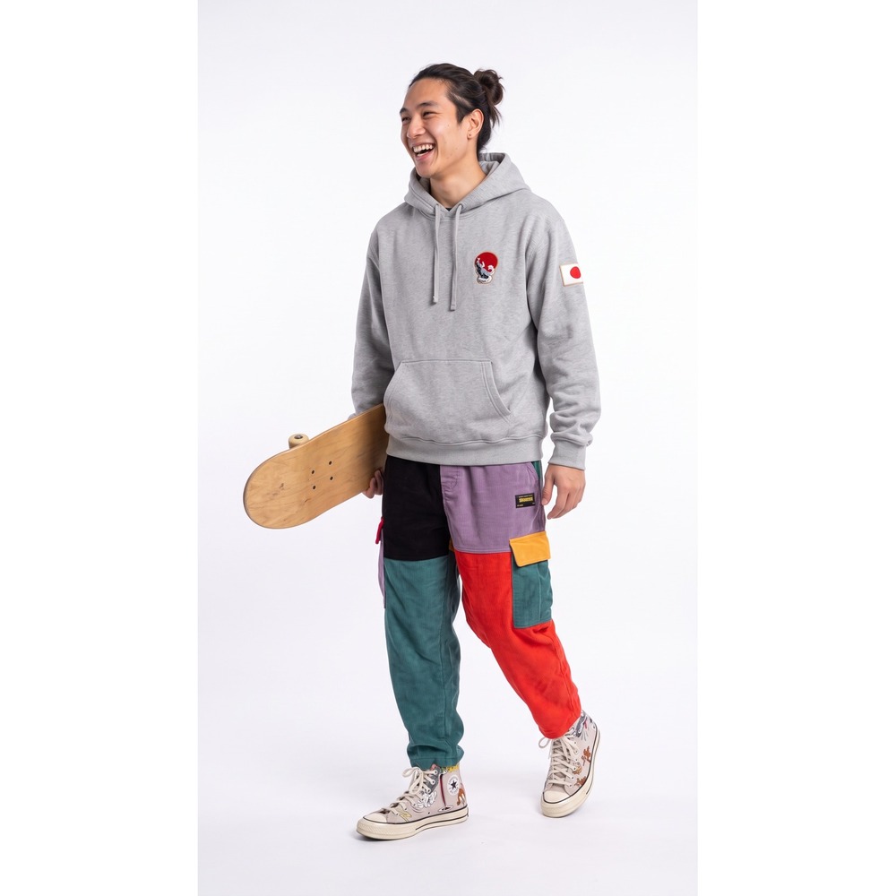 AelfricEden Coursemys Hight St Corduroy Cargo Pants Colorblock Multi-Color NWOT